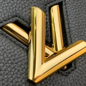 Tui Xach Louis Vuitton LV Twist Handle Replica 11 Nu Mau Den 17x25x11cm 5 1.jpg