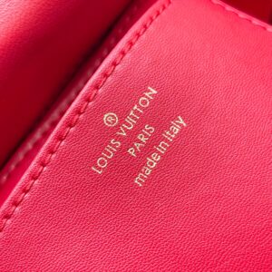 Tui Xach Louis Vuitton LV Twist Like Auth Nu Mau Do 23cm 2.jpg