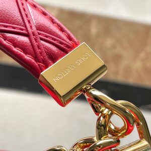 Tui Xach Louis Vuitton LV Twist Like Auth Nu Mau Do 23cm 5.jpg