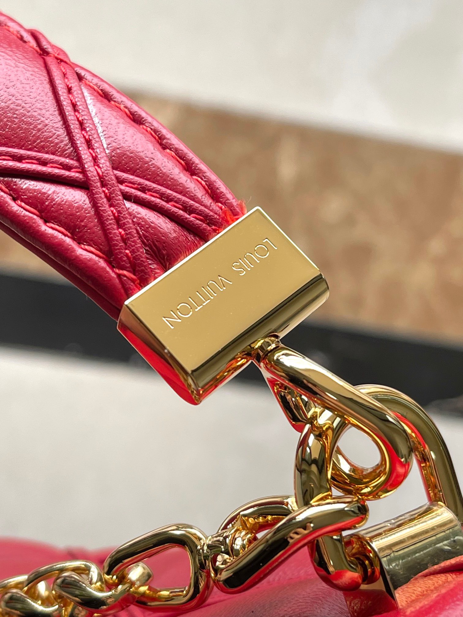 Tui Xach Louis Vuitton LV Twist Like Auth Nu Mau Do 23cm 5.jpg