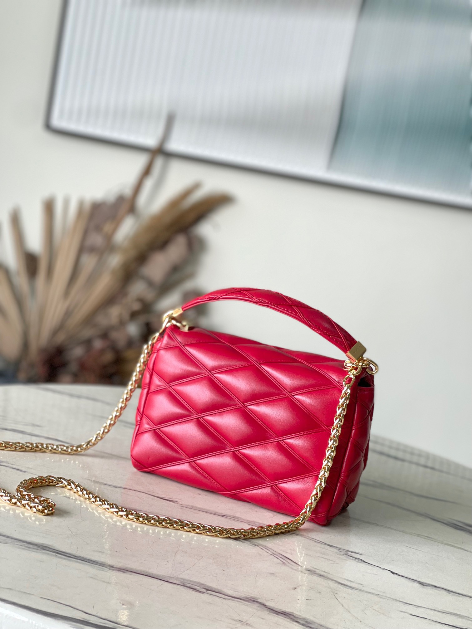 Tui Xach Louis Vuitton LV Twist Like Auth Nu Mau Do 23cm 8.jpg