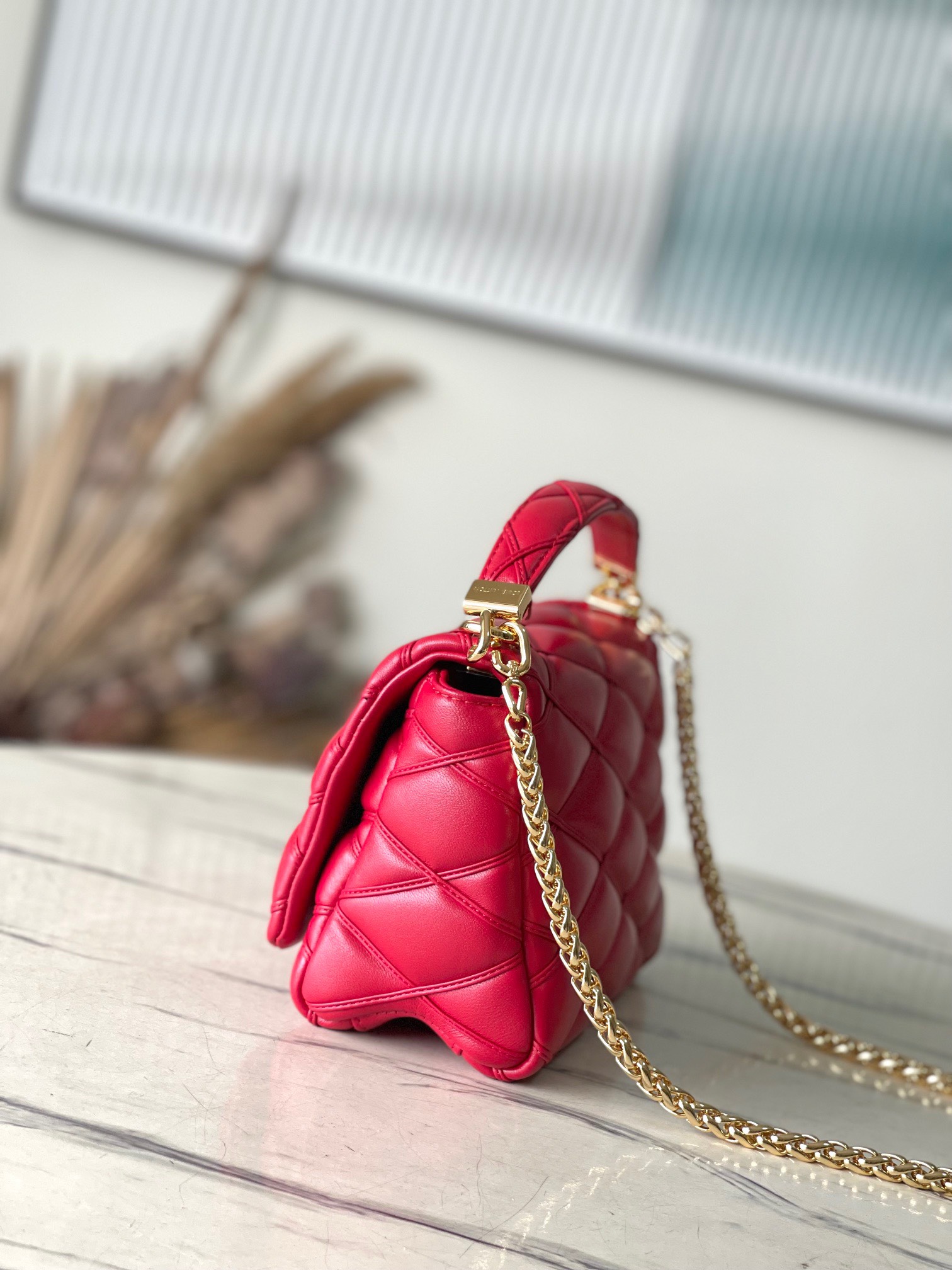Tui Xach Louis Vuitton LV Twist Like Auth Nu Mau Do 23cm 9.jpg