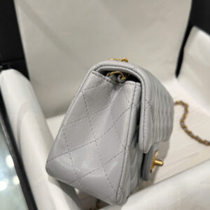 Tui Xach Nu Chanel Classic Da That Mau Xam Rep 11 Cao Cap 20cm 3.jpg