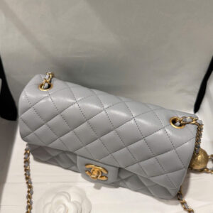Tui Xach Nu Chanel Classic Da That Mau Xam Rep 11 Cao Cap 20cm 7.jpg
