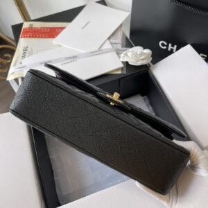 Tui Xach Nu Chanel Medium Classic Da Bo Like Auth Mau Den 25 5.jpg