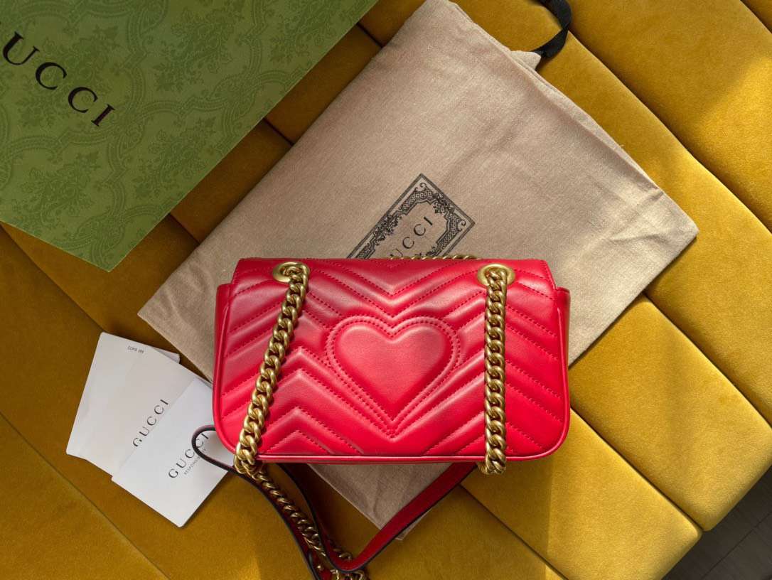 Tui Xach Nu Gucci Marmont Replica 11 Cao Cap Mau Do 22cm 4.jpg