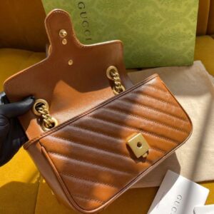 Tui Xach Nu Gucci Marmont Sieu Cap Mau Nau Da Tron 22cm 6 1.jpg