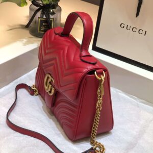 Tui Xach Nu Gucci Marmont Top Handle Like Auth Mau Do 27cm 9.jpg