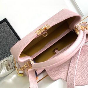 Tui Xach Nu Hang Hieu Louis Vuitton LV Capucines BB Mau Hong 27x18x9cm 3.jpg