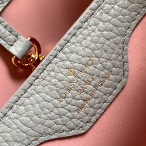 Tui Xach Nu Louis Vuitton LV Capucines BB Like Auth Mau Ghi 27x18x9cm 2.jpg