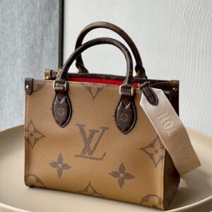 Tui Xach Nu Louis Vuitton LV On The Go Like Auth 25x19x11 3 1.jpg