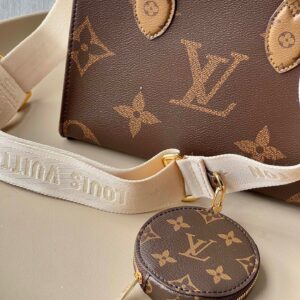 Tui Xach Nu Louis Vuitton LV On The Go Like Auth 25x19x11 5 1.jpg