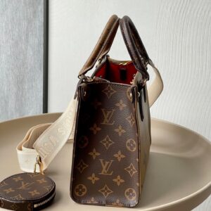 Tui Xach Nu Louis Vuitton LV On The Go Like Auth 25x19x11 9 1.jpg