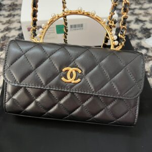 Tui Xach Nu Mau Den Chanel Woc Quai Ngoc Trai Sieu Cap 19cm 5.jpg