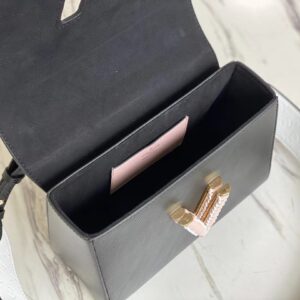 Tui Xach Sieu Cap Louis Vuitton LV Twist Da Bo Nu Mau Den 24cm 3.jpg