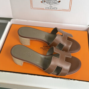 “Hermes replica Oran heels women replica shoes designer sandals”
